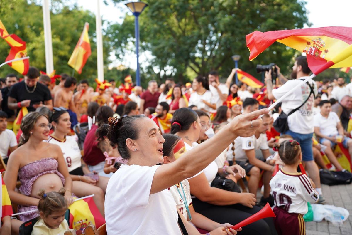 Así se vivió la segunda estrella del Mundial en Sevilla