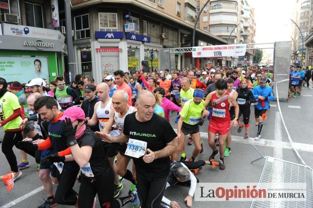 Murcia Maratón. Salida 10K