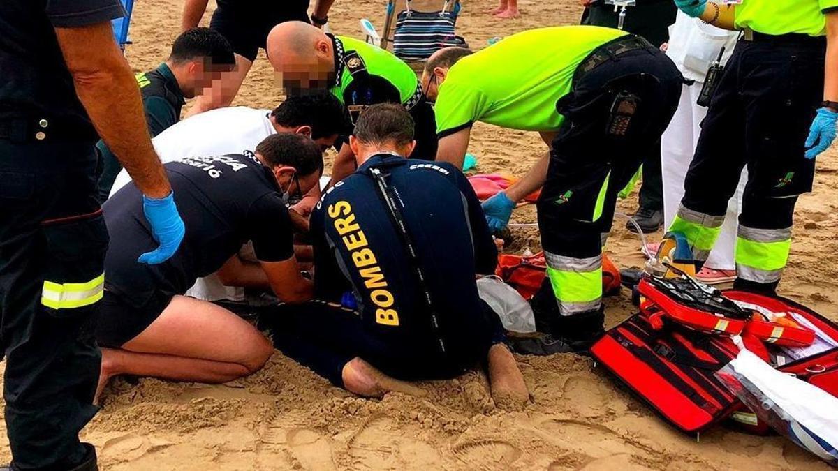 Las autoridades vuelven a incidir en el peligro de los ahogamientos en aguas marítimas.
