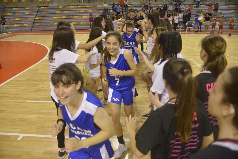 Final Four de baloncesto femenino en el Palacio de los Deportes de Cartagena