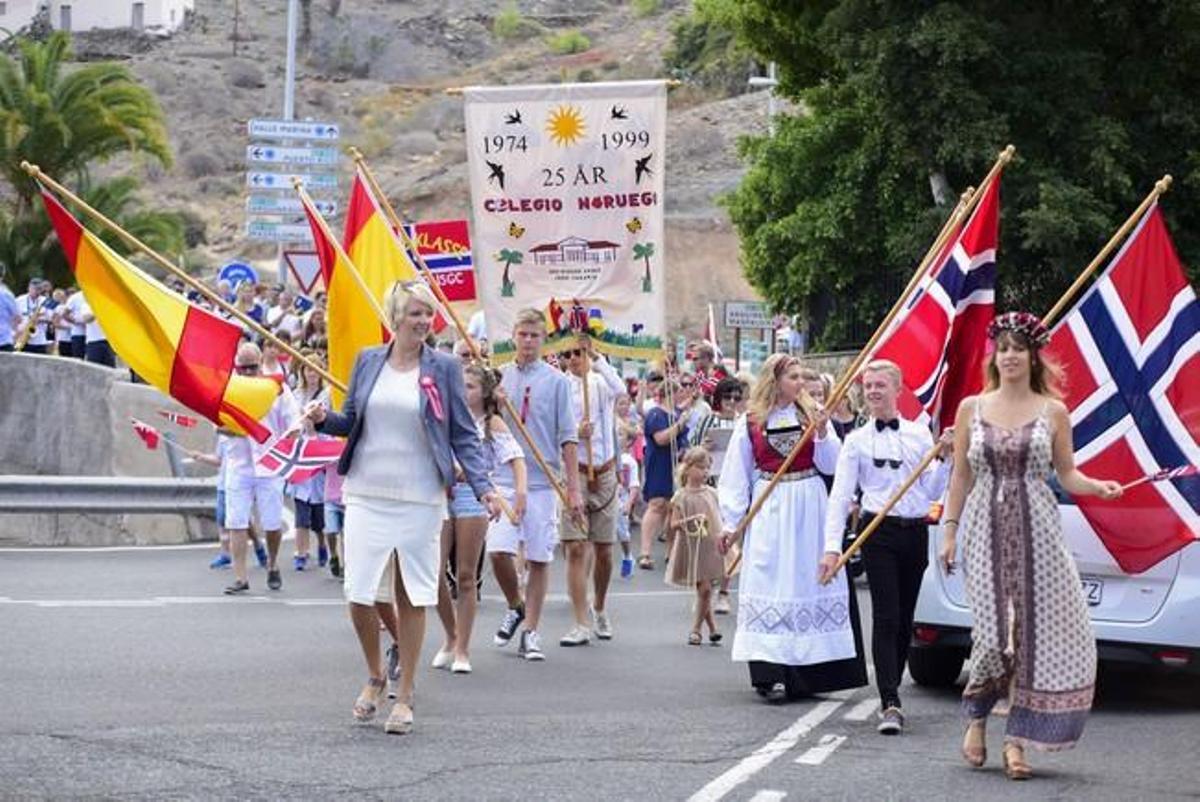 Día de Noruega en Anfi del Mar.