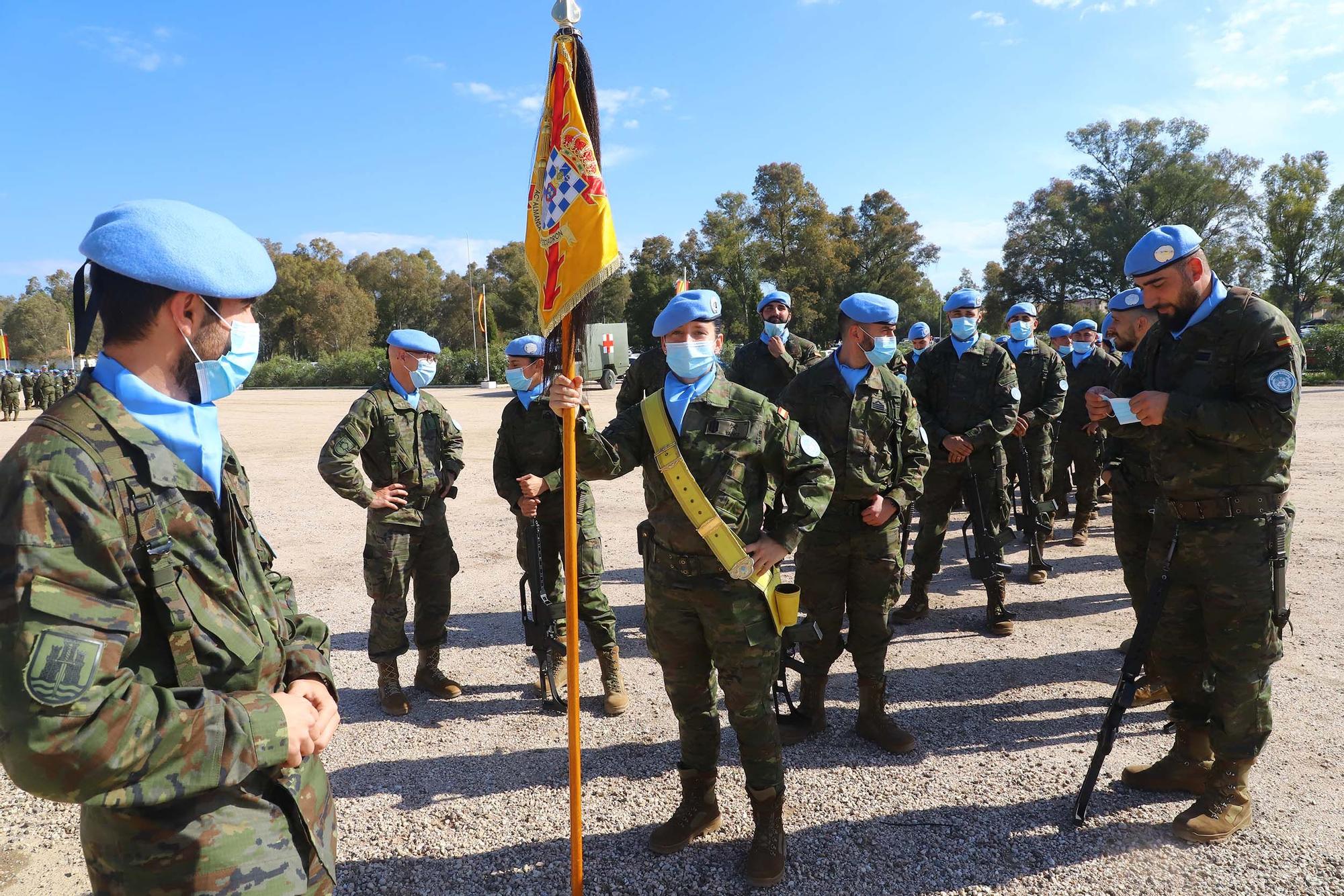 Despedida de la BRI X al contingente del Líbano