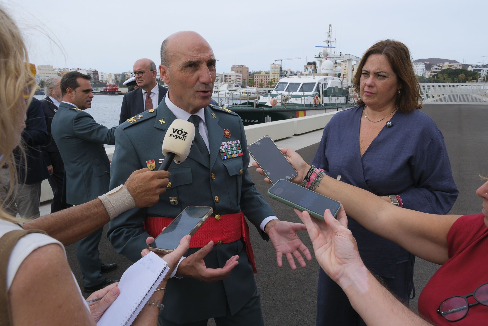 Inauguración de la Comisaría de la Guardia Civil en el Puerto de Las Palmas