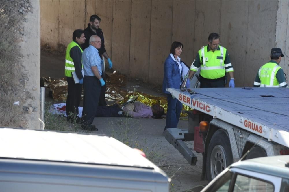 Grave accidente en la autovía Lorca-Águilas