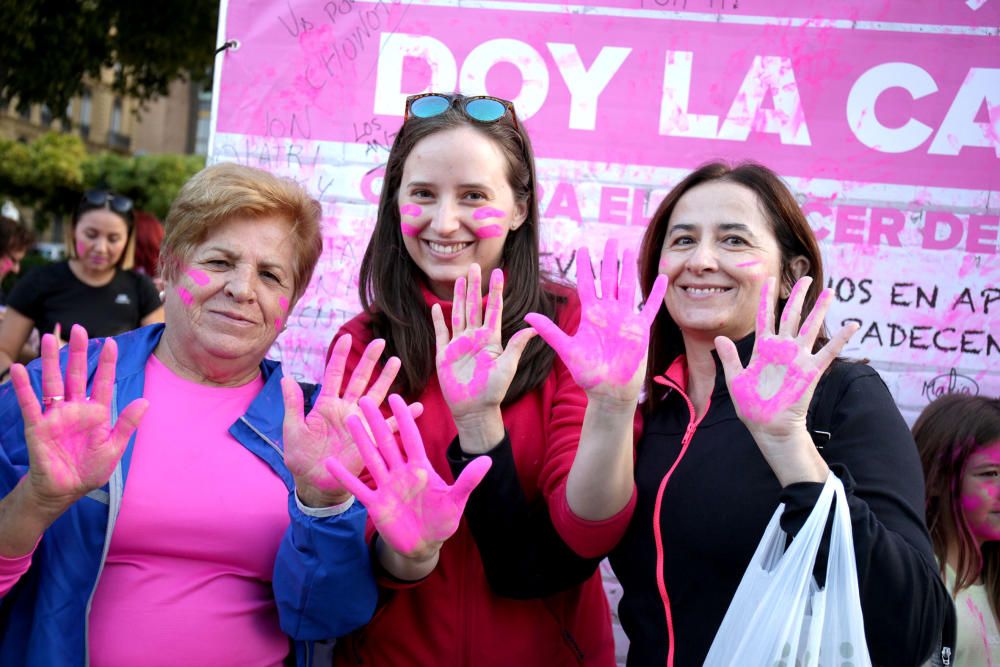 Marea en València contra el Cáncer de Mama