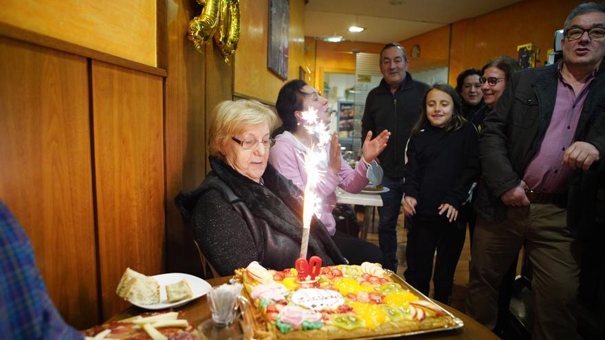 Fallece a los 91 años la lalinense Nélida Castro Granja