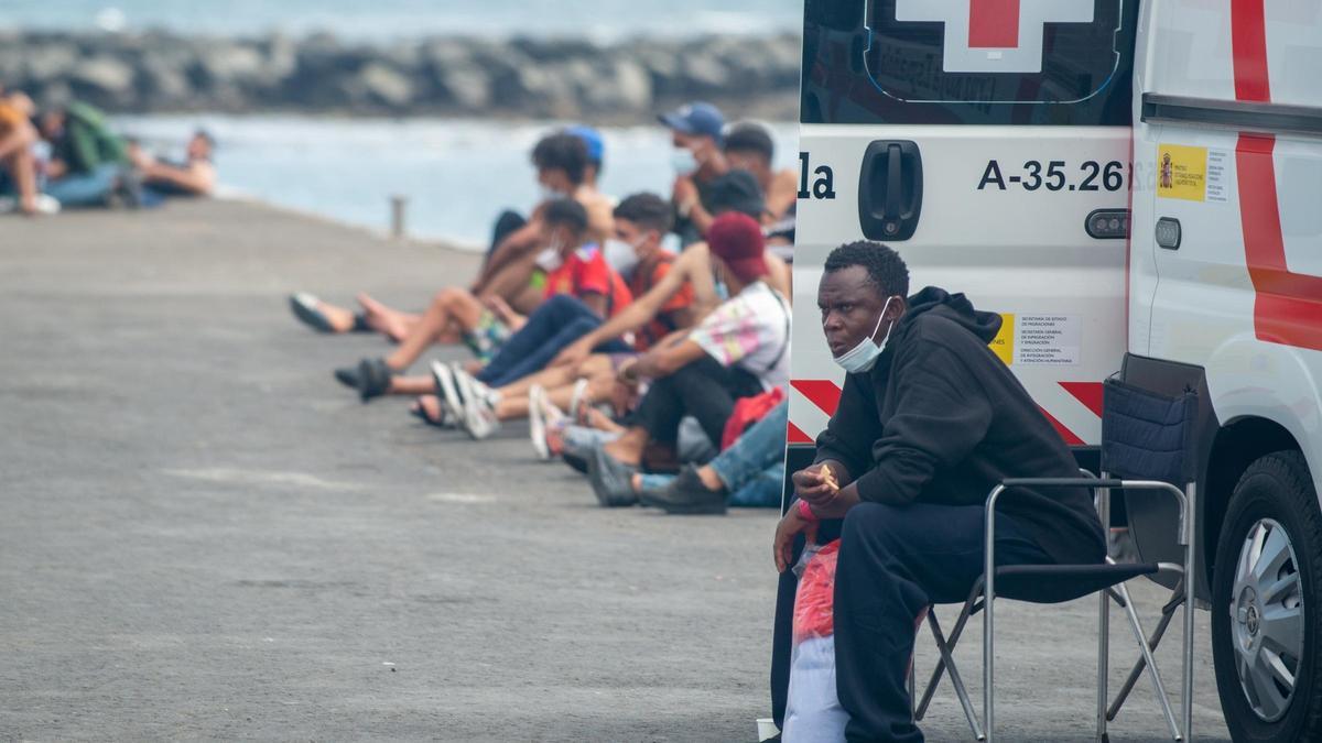 Llega una patera a Gran Canaria con un fallecido tras una semana en el mar