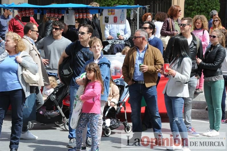 Ambiente sardinero en las calles de Murcia