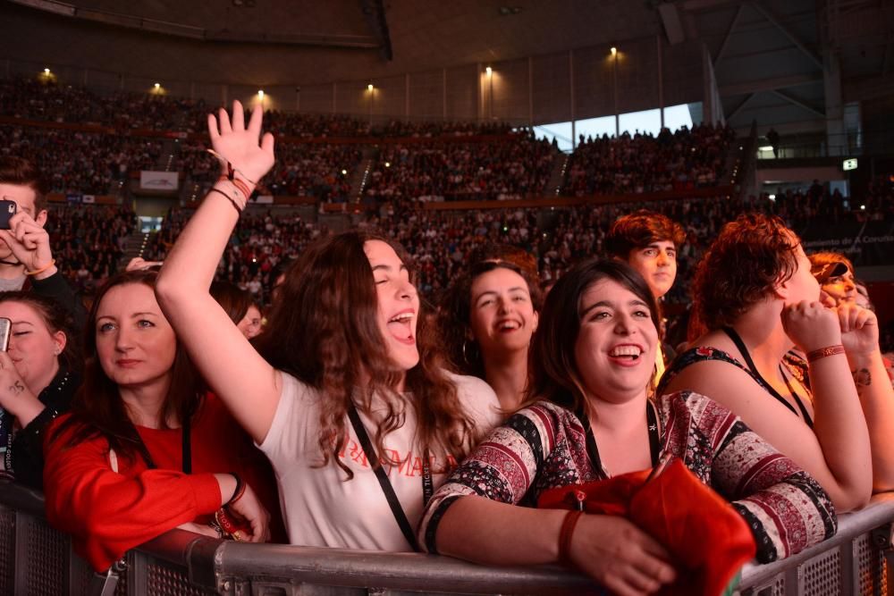 Así fue el concierto en A Coruña de la gira de OT