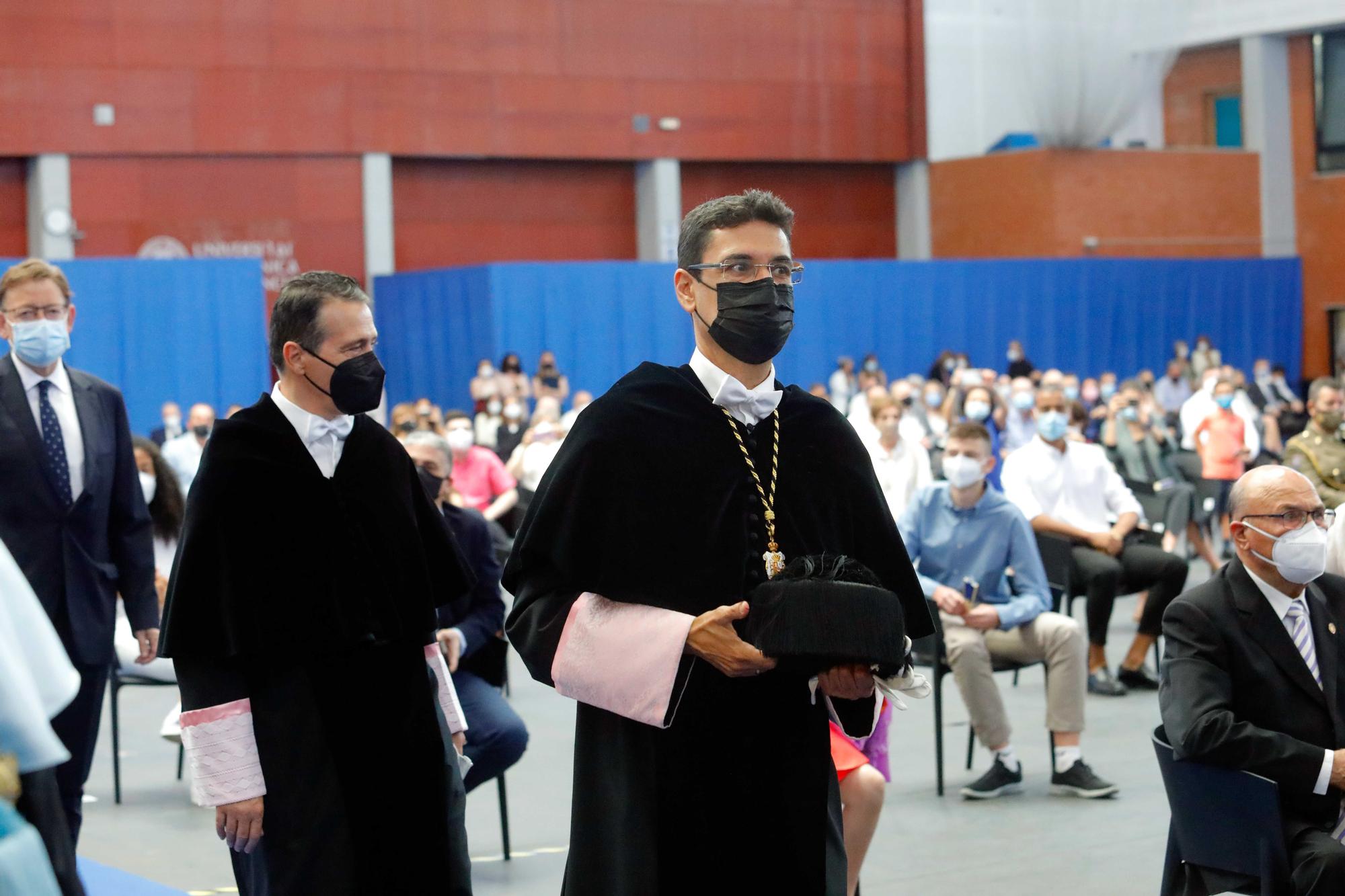 Toma de posesión del nuevo rector de la UPV, José E. Capilla