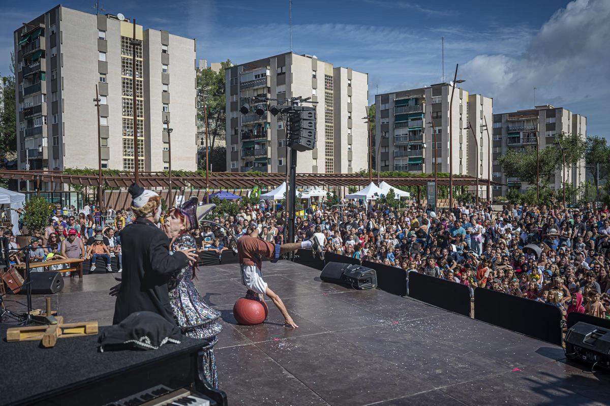 La Mercè s'estrena a Ciutat Meridiana