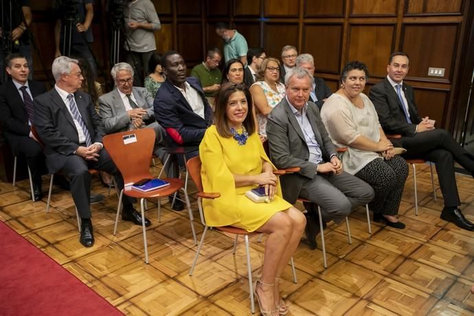 22.06.19. Las Palmas de Gran Canaria. El Cabildo de Gran Canaria celebra el pleno de constitución de la nueva corporación, con Antonio Morales como presidente, al haber sido el candidato más votado. Foto Quique Curbelo  | 22/06/2019 | Fotógrafo: Quique Curbelo