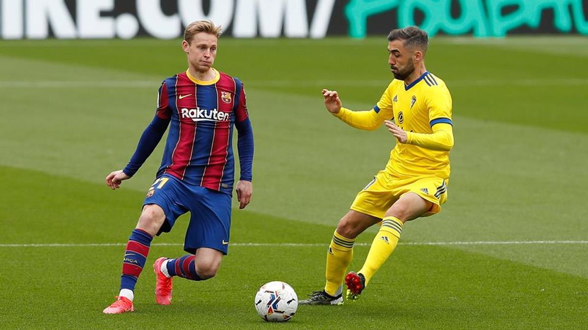 El partidazo de De Jong que guio al Barça en la remontada de Copa