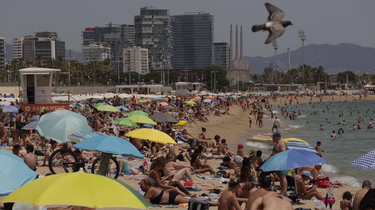 Ambiente en las playas