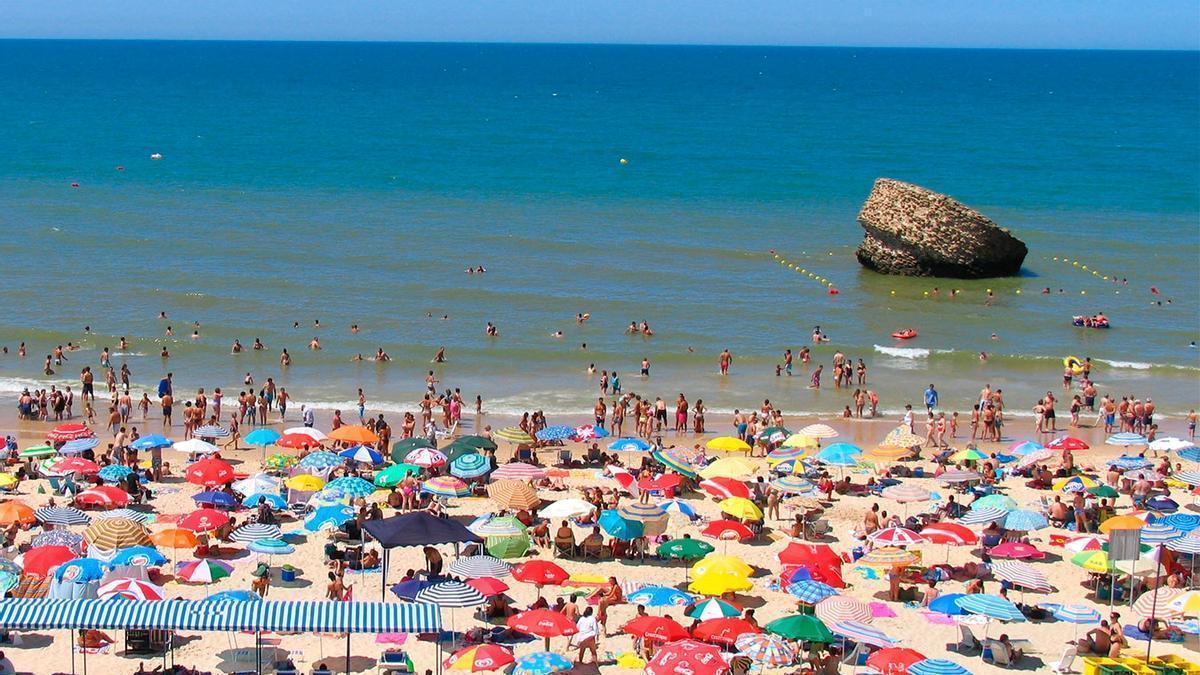 Vista de la playa de Matalascañas en Almonte (Huelva).