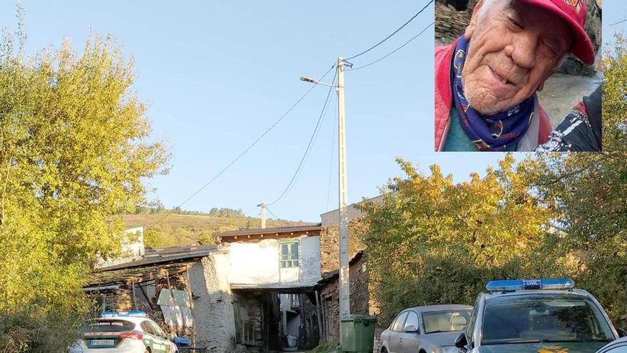 Operativo de búsqueda de Marino, de 81 años (en el recuadro).