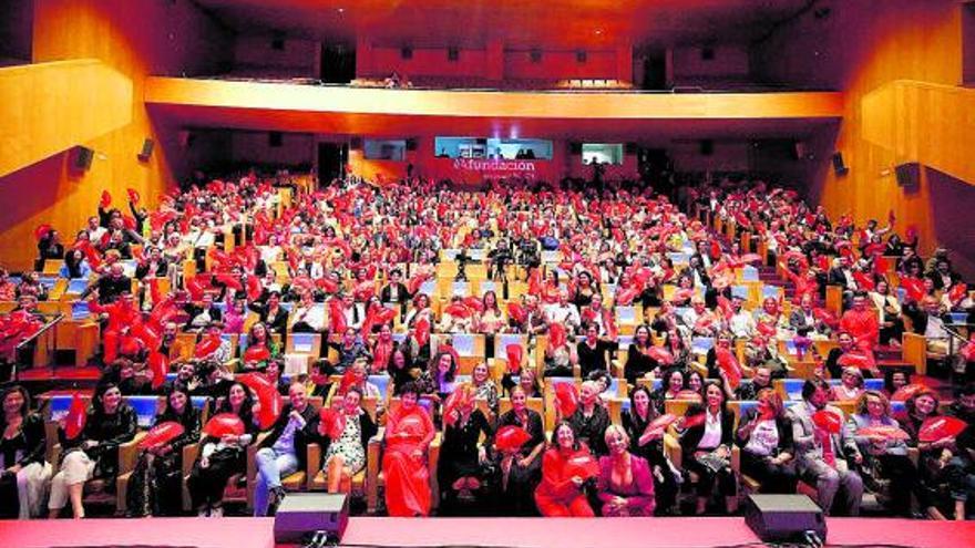 El auditorio de Afundación se llenó para presenciar la gala. |  // GUSTAVO SANTOS 