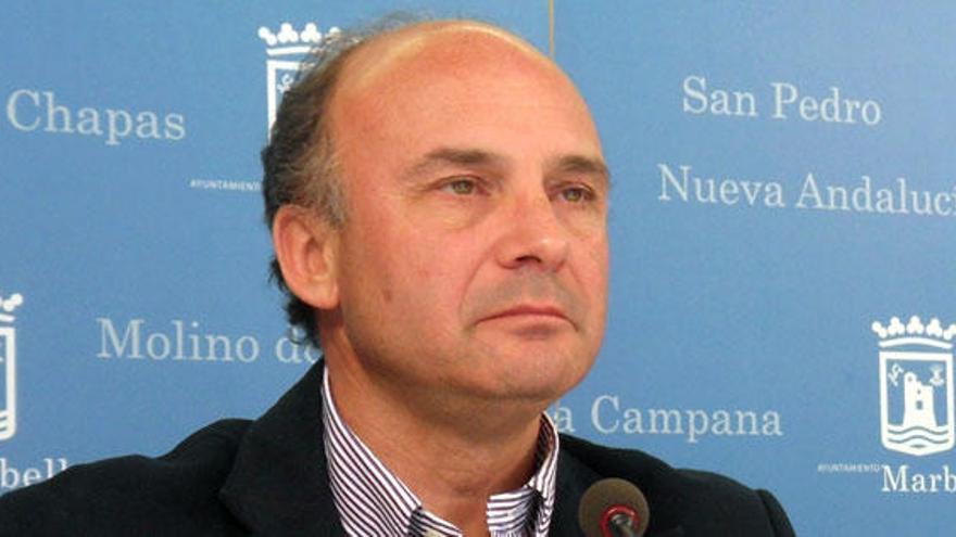 El coordinador de Hacienda y Personal, Carlos Rubio.