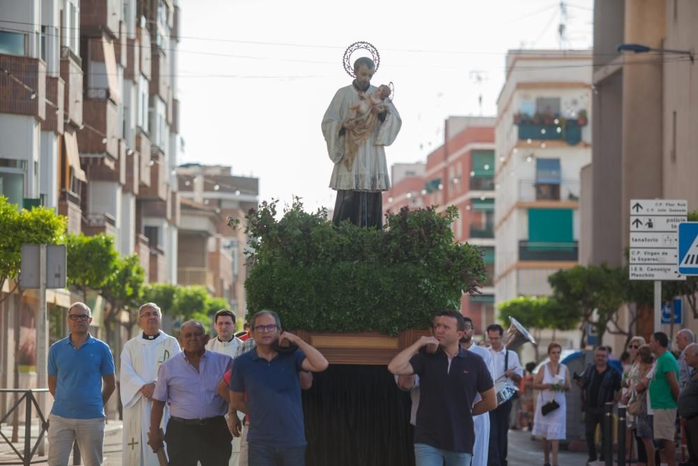 Las celebraciones en honor al copatrón centran la actividad del municipio, en especial en el Barrio Sur y la pedanía de El Barranco