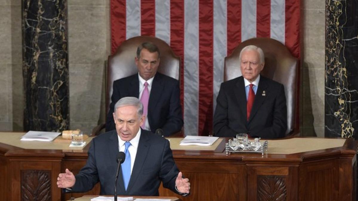 Netanyahu ante el Congreso de EEUU