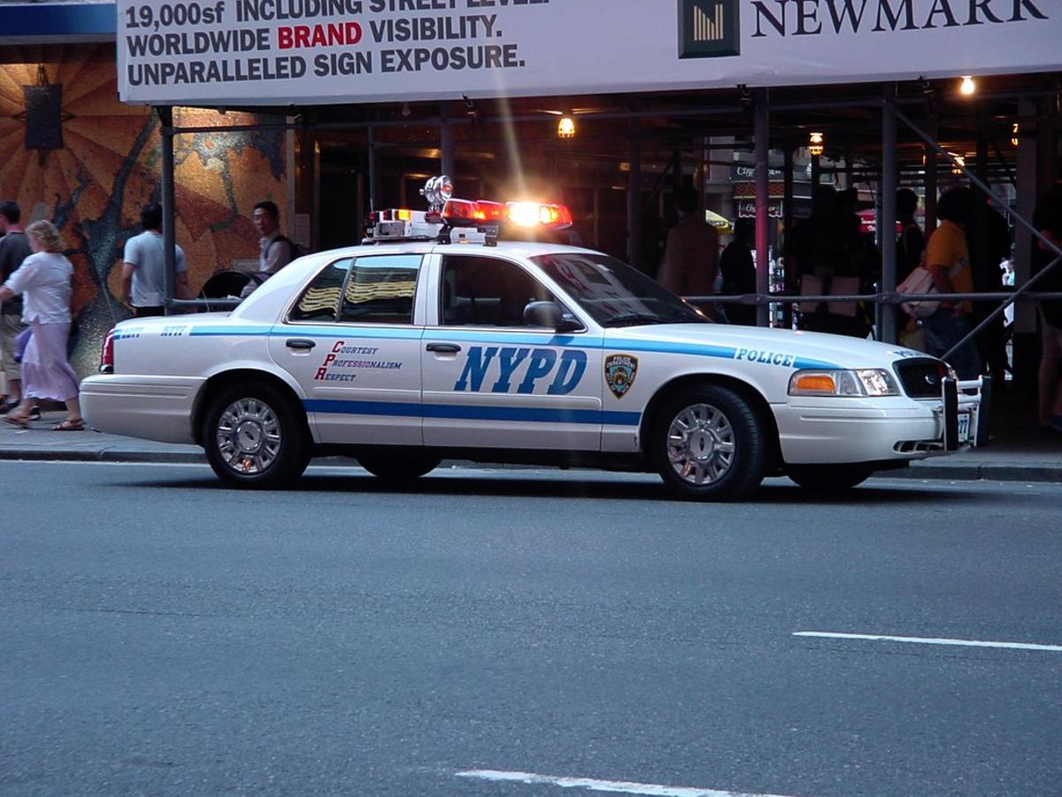 Un coche de la Policía de Nueva York.