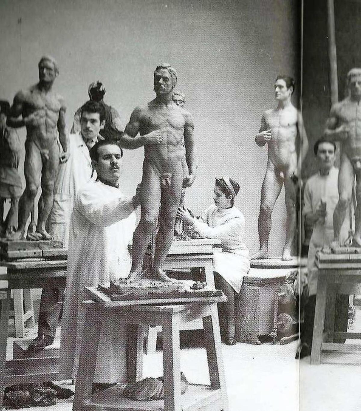 Xoán Piñeiro, artista e escultor de Nerga