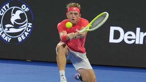 Alejandro Davidovich Fokina, ante Matteo Arnaldi en Delray Beach