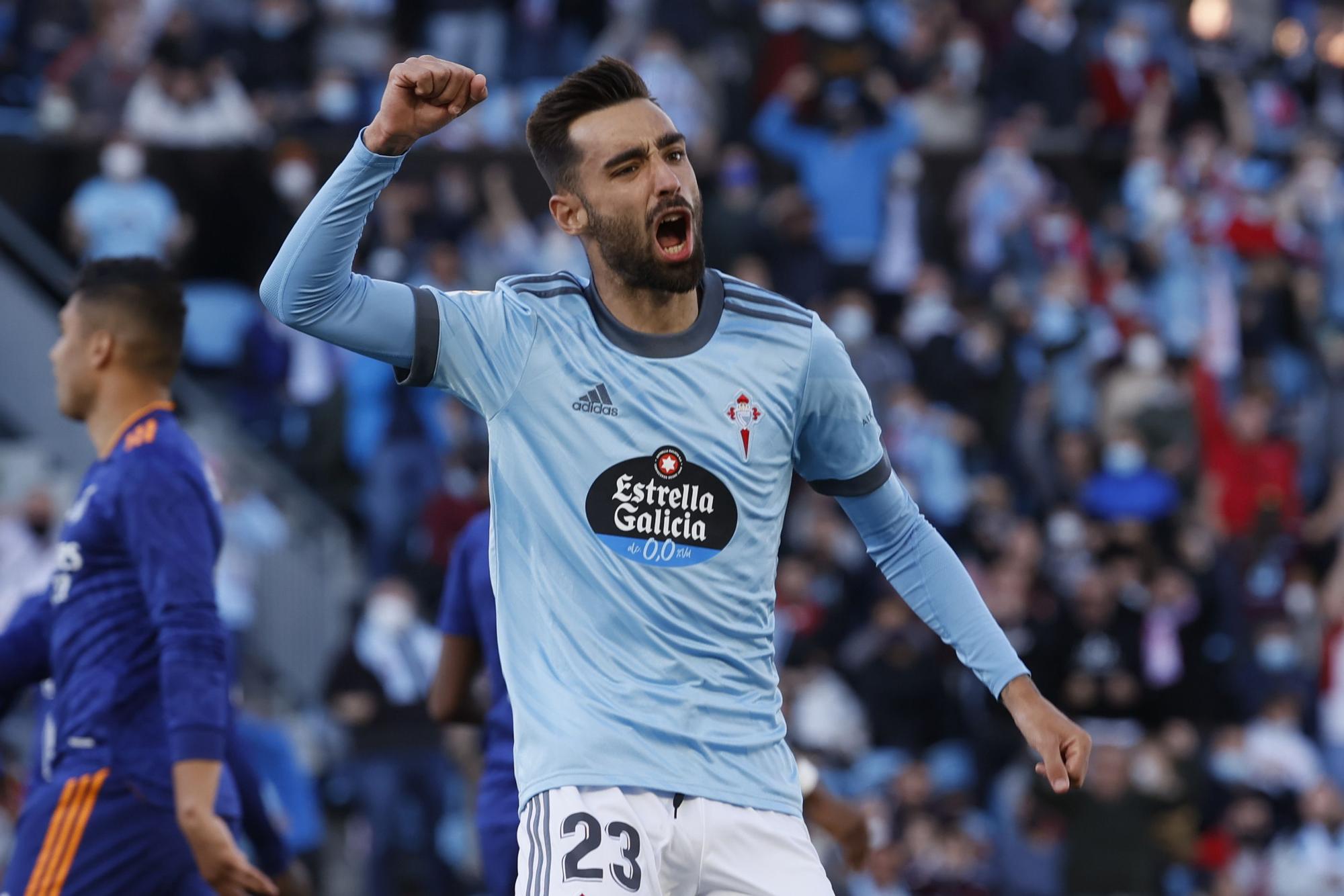 Así se está viviendo el cara a cara entre el Celta y el Madrid en Balaídos