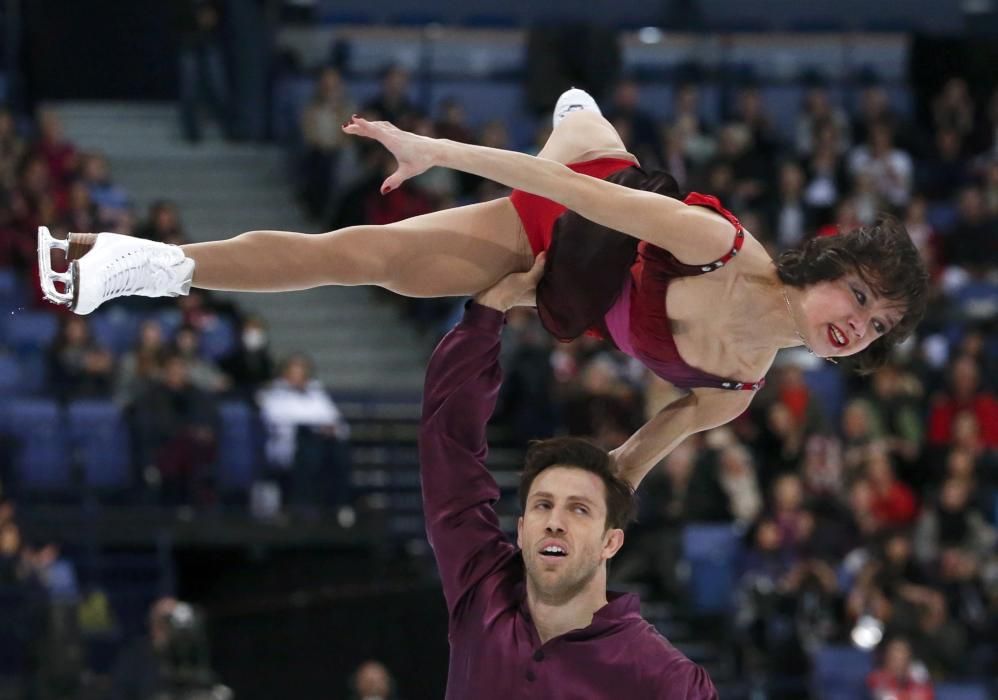 Los saltos imposibles del Mundial de Patinaje Artístico