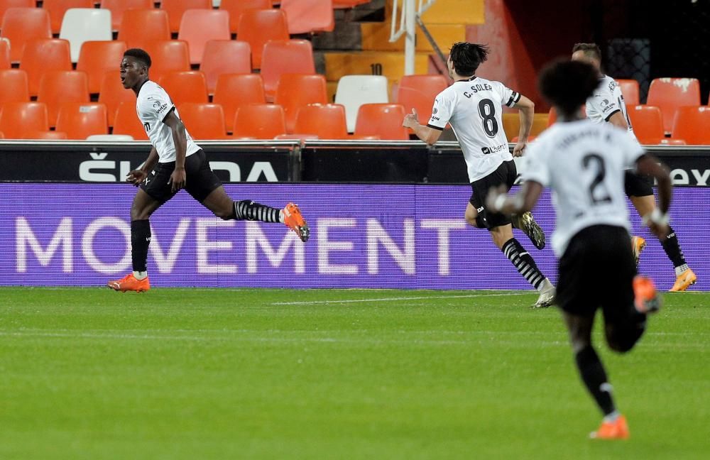 Valencia - Getafe: Las mejores fotos del partido