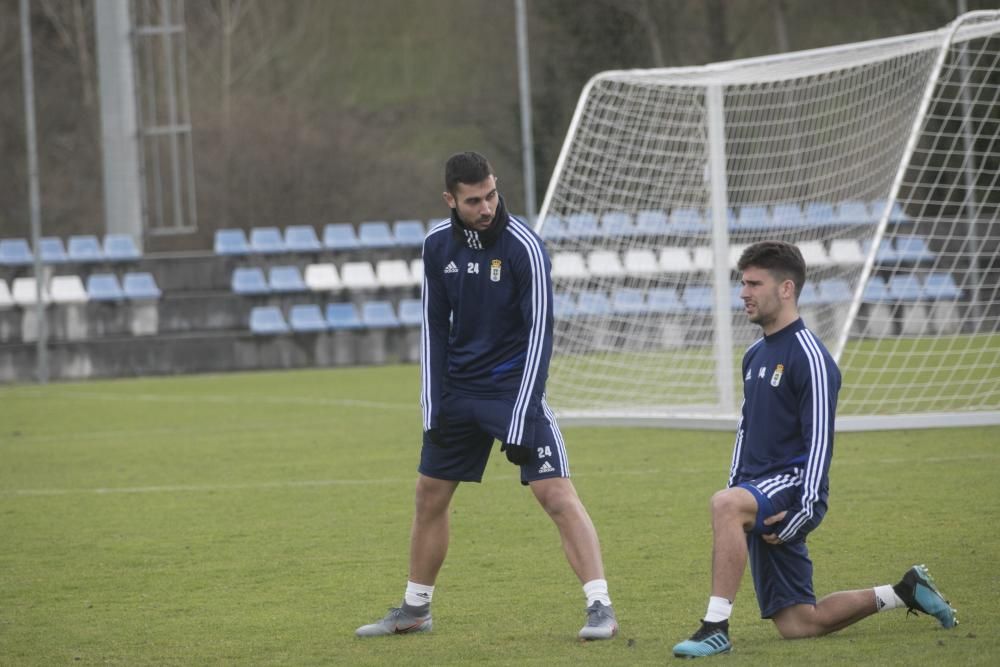 Entrenamiento del Real Oviedo