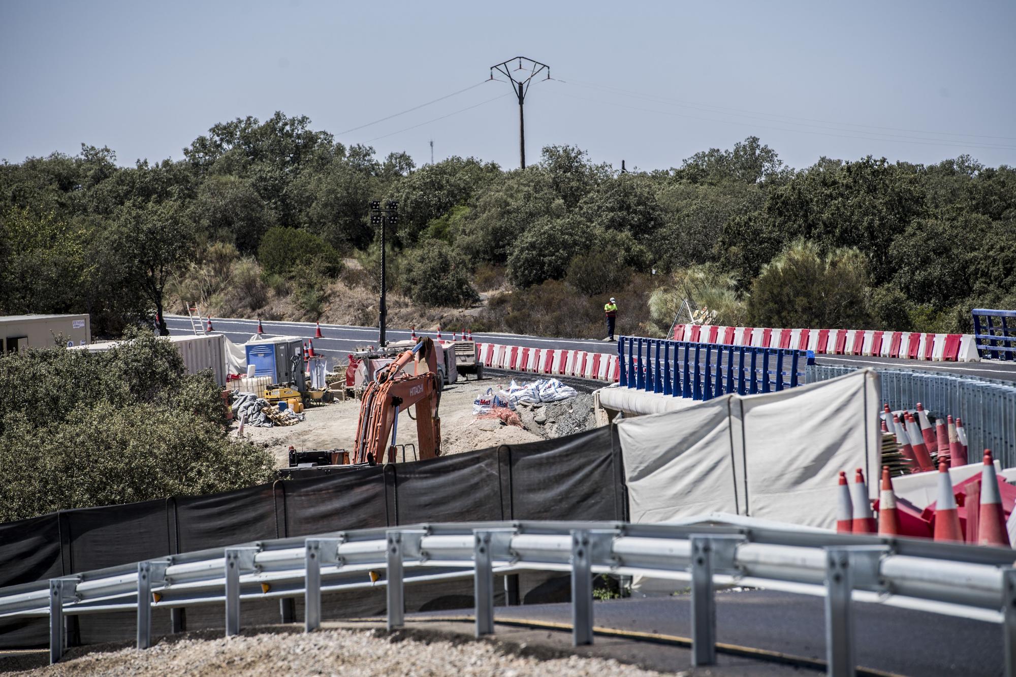 El nuevo puente de la N-523 entre Cáceres y Badajoz ya está abierto al tráfico