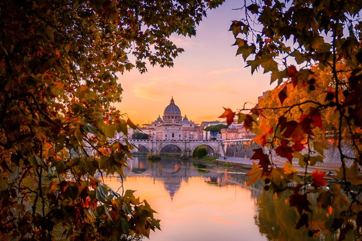 Cualquier época del año es buena par visiitar Roma, pero en otoño está preciosa.