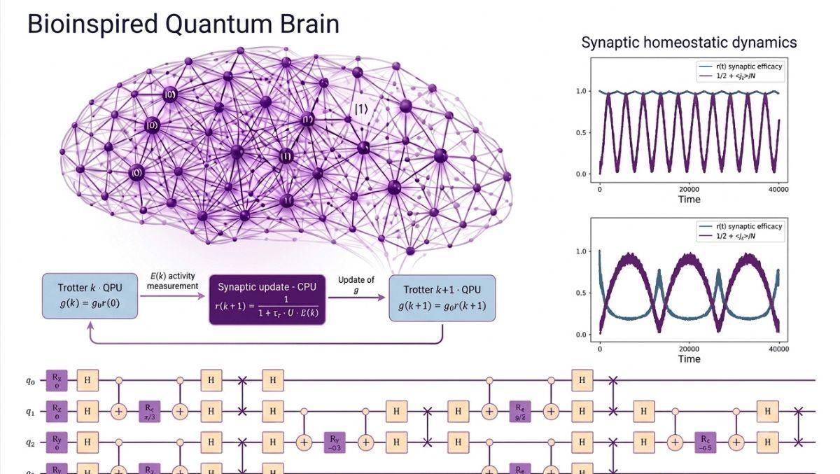 La propuesta busca sentar las bases de futuras tecnologías cuánticas inspiradas en el funcionamiento del cerebro.