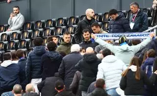 Las peñas del Real Zaragoza mantienen la pitada contra la gestión y acentúan su apoyo al equipo