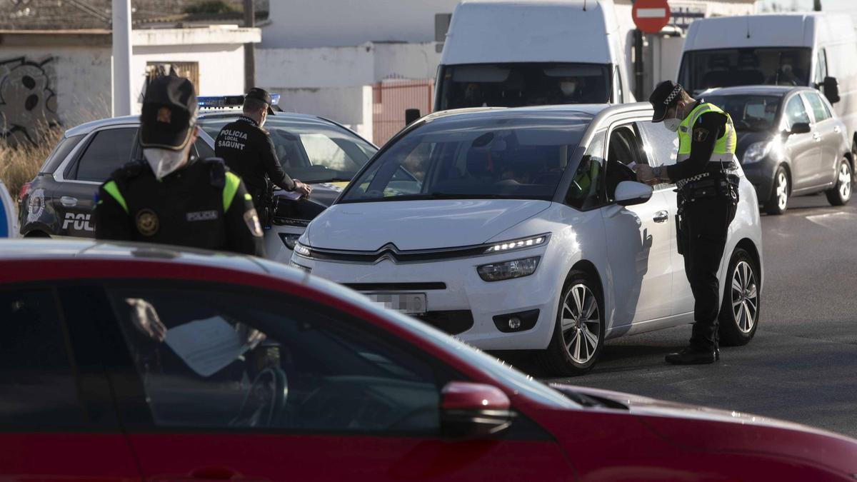 Tercer fin de semana de cierre perimetral en Sagunto
