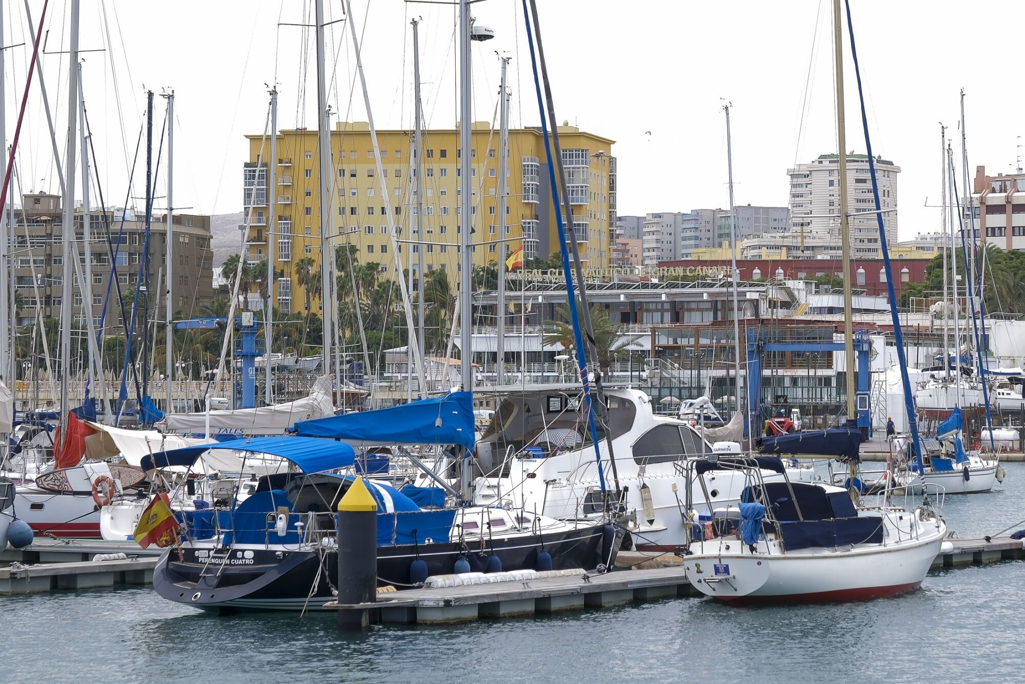 Vistas del Real Club Náutico de Gran Canaria