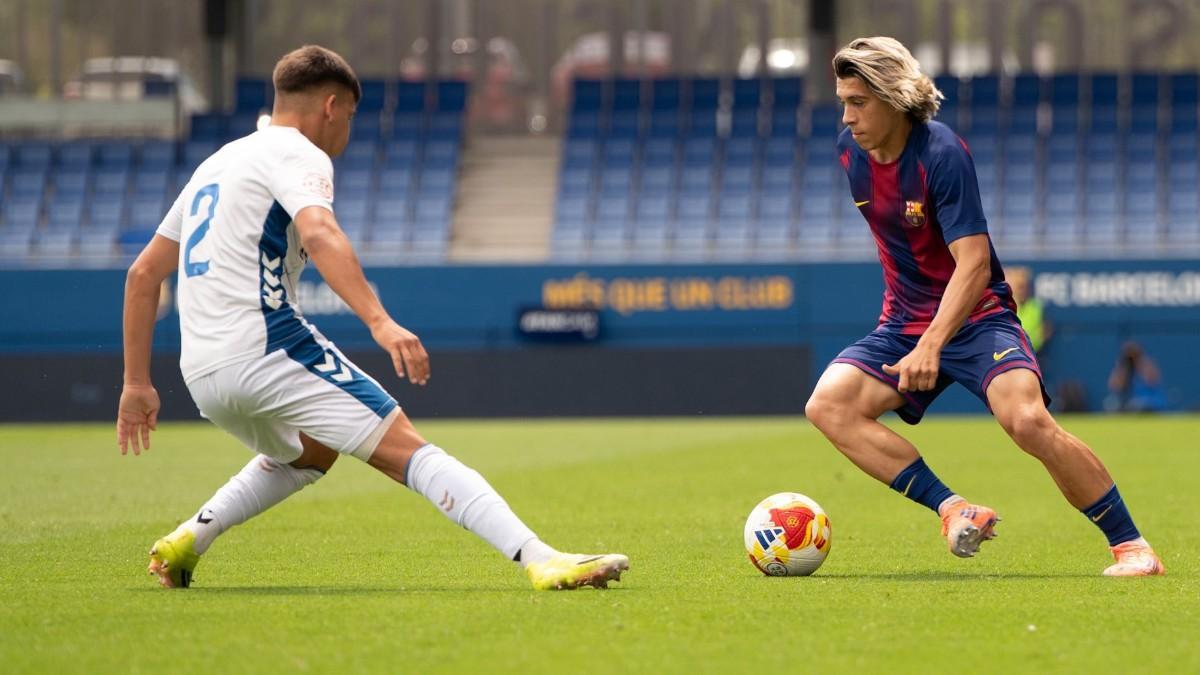 Álex González jugó a un gran nivel contra el Tenerife