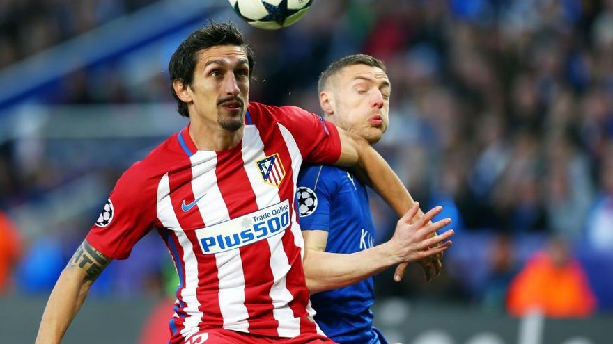 El Atlético, a semifinales de la Champions League tras empatar ante el Leicester