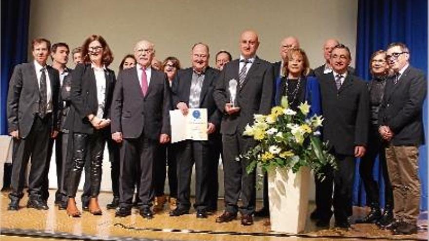 Un moment del lliurament del premi, que va tenir lloc divendres a la ciutat alemanya d&#039;Essen.