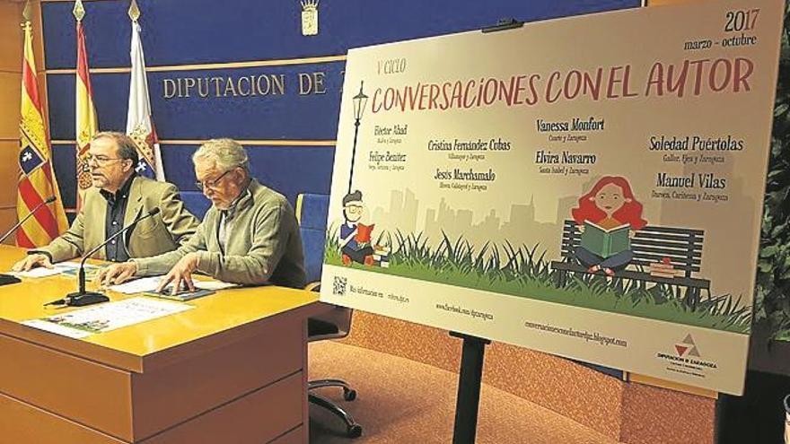 Conversaciones con el autor llegará a ocho municipios