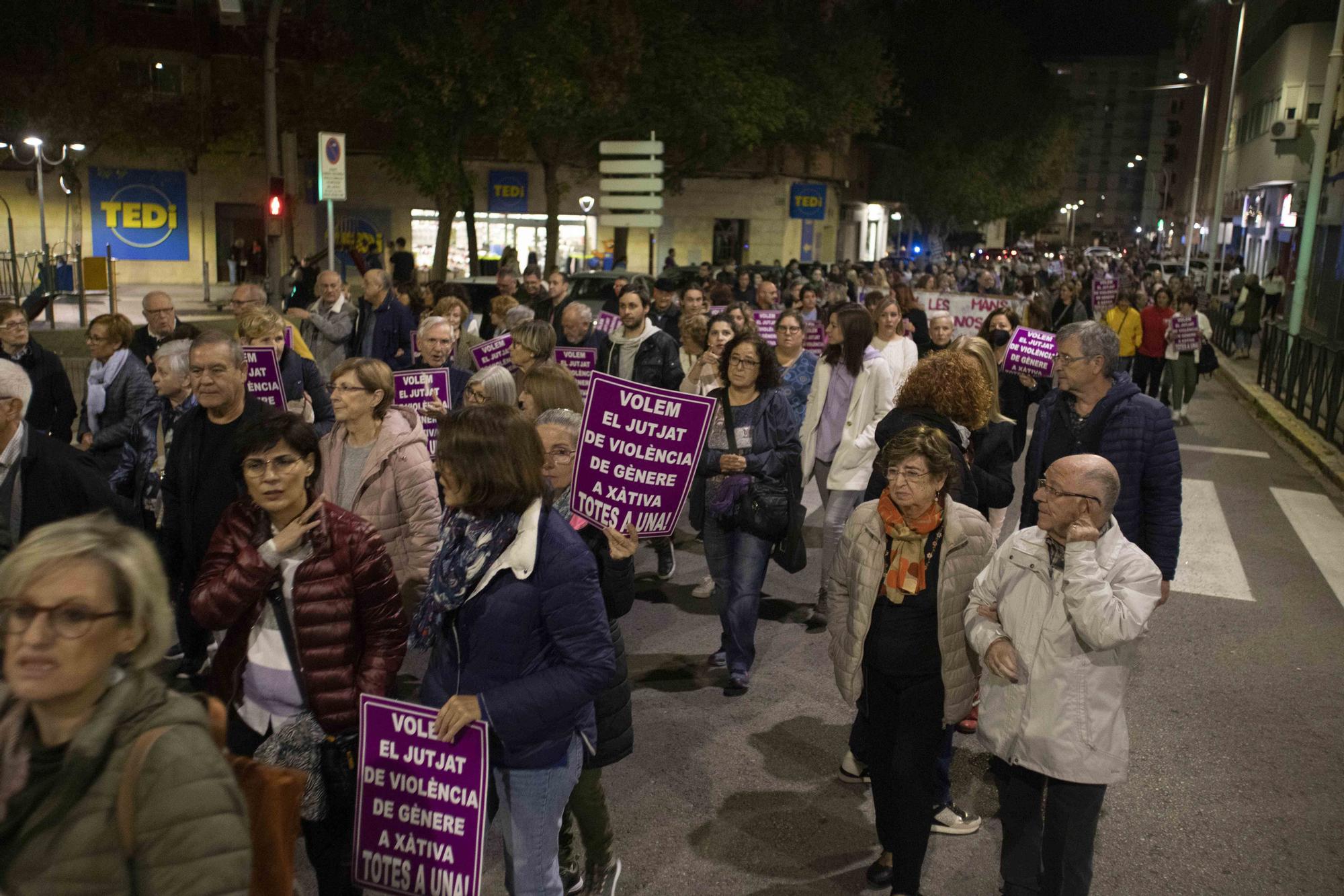 Xàtiva se une para reivindicar la permanencia del juzgado de violencia de género