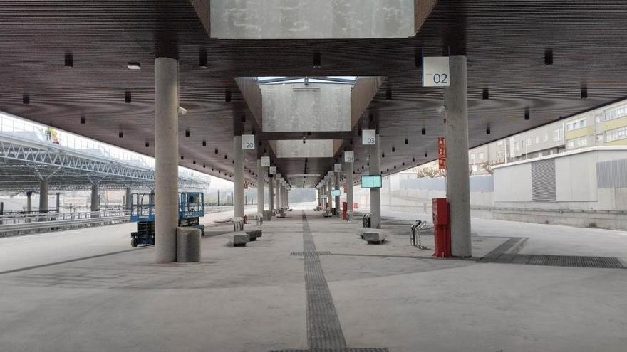Las cifras de la nueva estación de autobuses de A Coruña: una cafetería, 3 millones de viajeros anuales y casi 200.000 expediciones al año