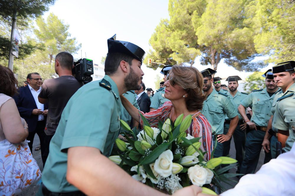 Calvià rinde homenaje a los dos guardias civiles fallecidos hace nueve años en un atentado de ETA