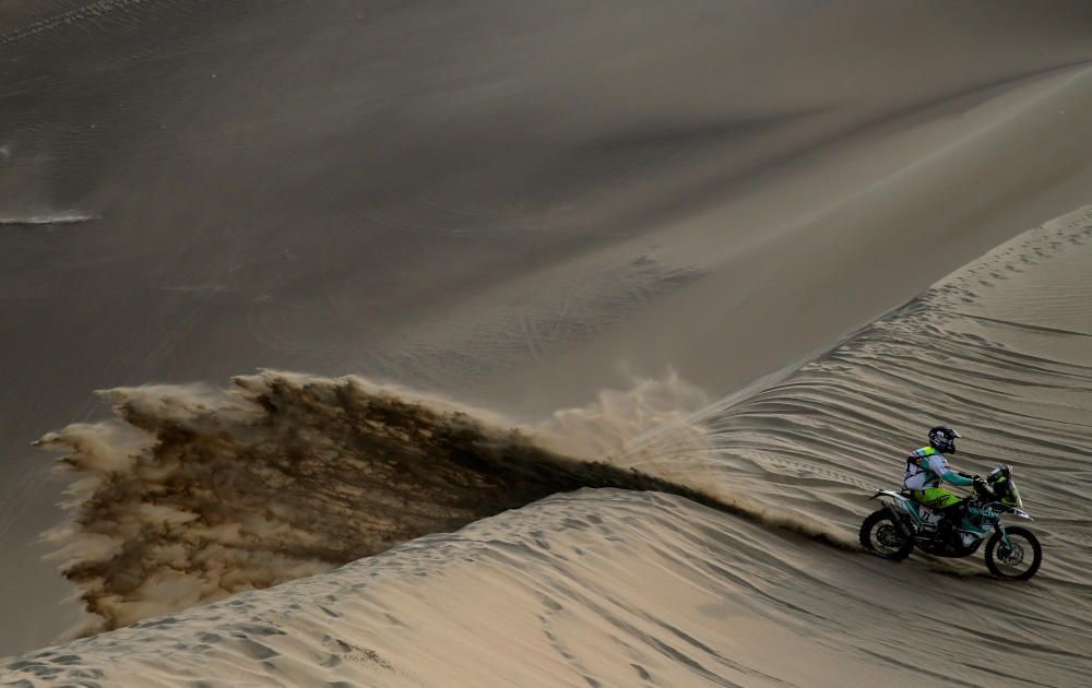 Las imágenes de la novena etapa del Dakar