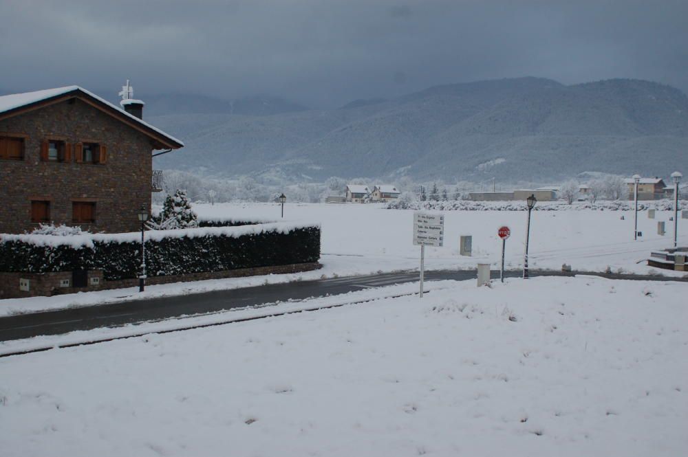 La nevada a Bellver de Cerdanya