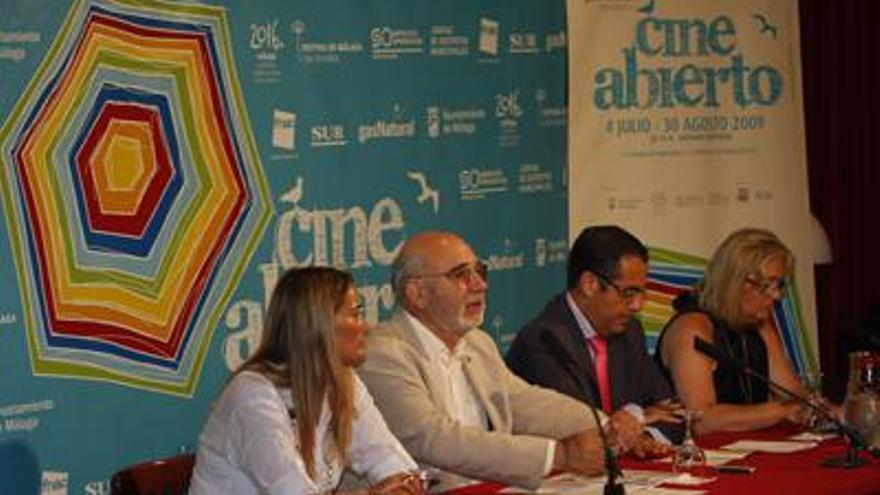 María Olías, Carmelo Romero, Miguel Briones y Teresa Porras.