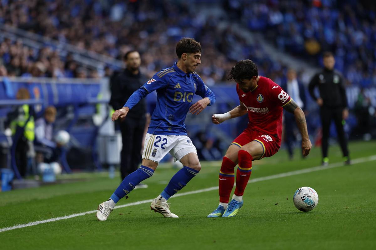 EN IMÁGENES: El Real Oviedo recibe al Getafe en el Tartiere