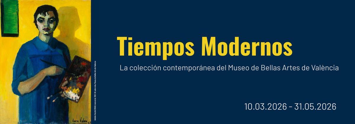 La exposición 'Tiempos Modernos' estará en marcha en el Bellas Artes hasta mayo.