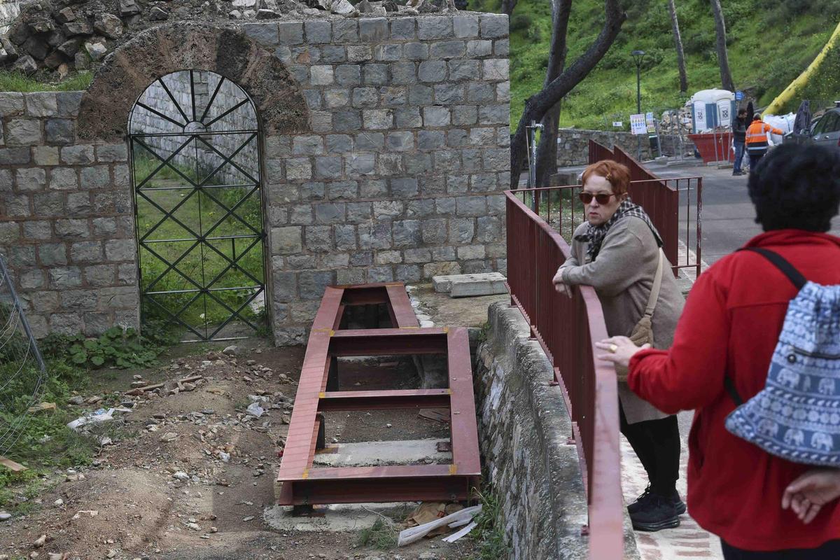 Así avanzan los trabajos junto al Teatro Romano de Sagunt